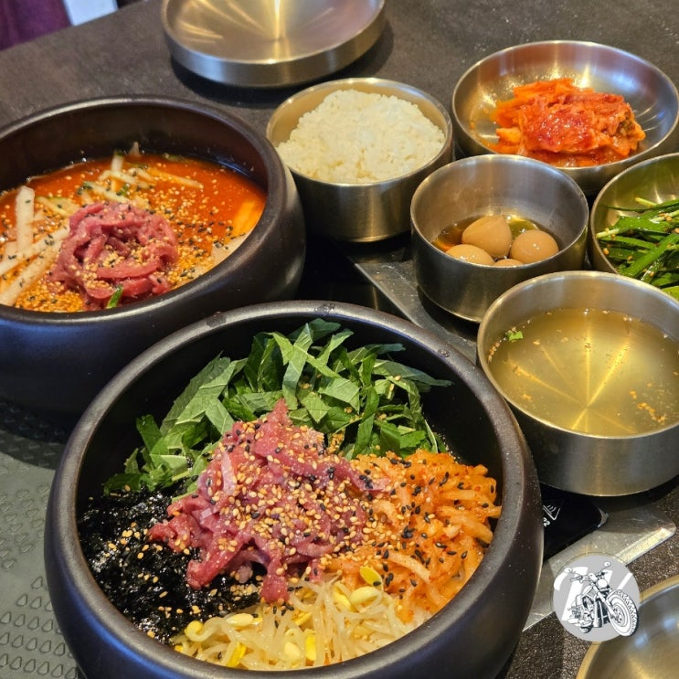  황리단길한식 미포기사식당 육회부터 육전까지