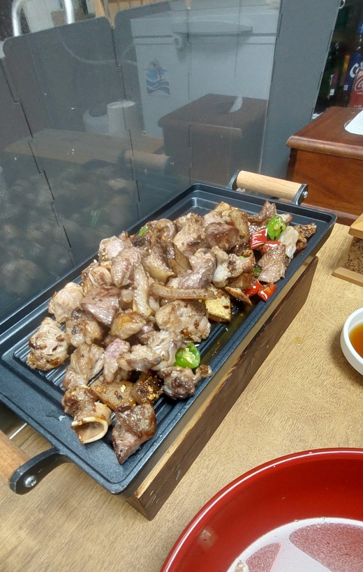  인천 미추홀구 가성비 맛집 돼지 부속구이 우마이뎅