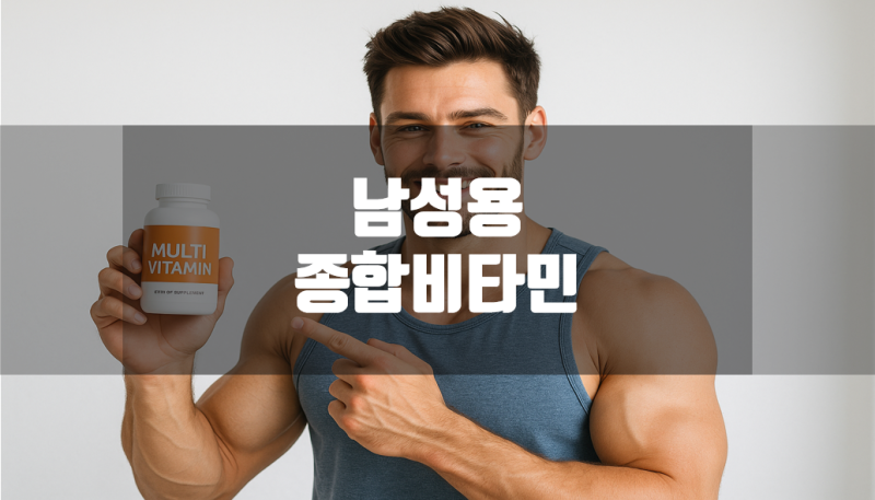아이허브 남성용 종합비타민 추천 순위 Top3