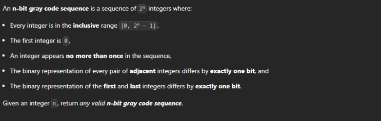  JAVA_LeetCode 89_Gray Code