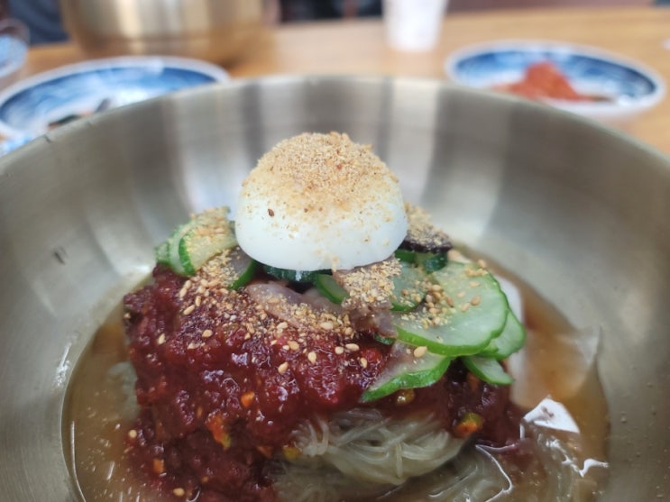  전주면옥 만성점 생겨서 가본 후기(콩국수, 함흥비냉)