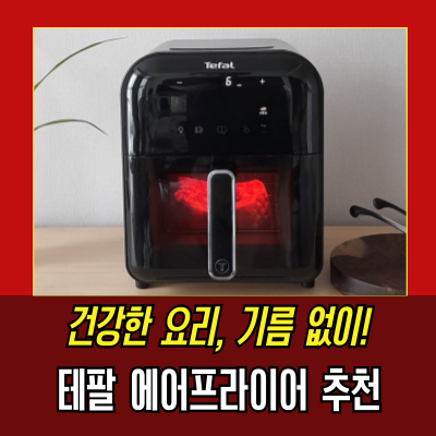  테팔 이지프라이 인프라레드 비전 에어프라이어 6L EY8218K0, 사용 후기