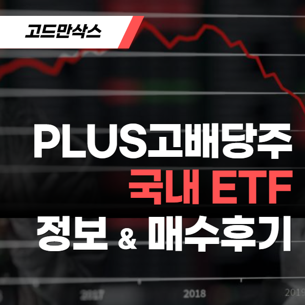  국내 ETF인 PLUS고배당주 사면 월에 배당금 얼마일까, 구성종목과 배당일은?