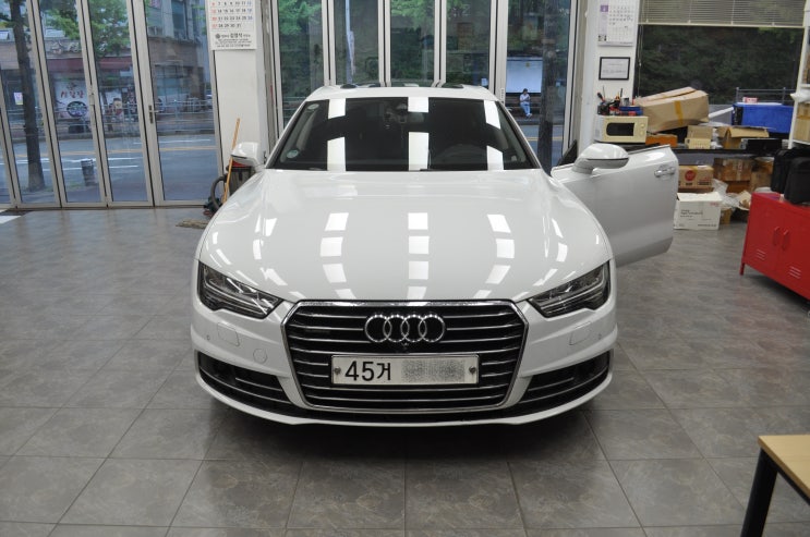  아우디 A7 ACC와Audi braking guard 사용불가 4H0 907 217 F 메인보드 수리 - 수원테크
