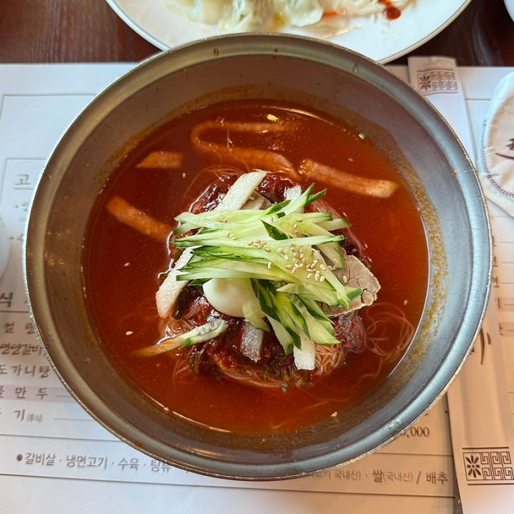  [광주] 냉면 맛집 옥천면옥 본점 옥천면 후기