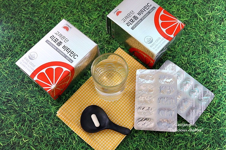 고려은단 리포좀 비타민C 하루 1캡슐 비타민C 500mg