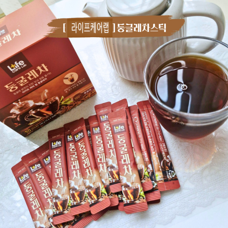  둥굴레100% 스틱형 둥굴레차 라이프케어랩 둥글레차