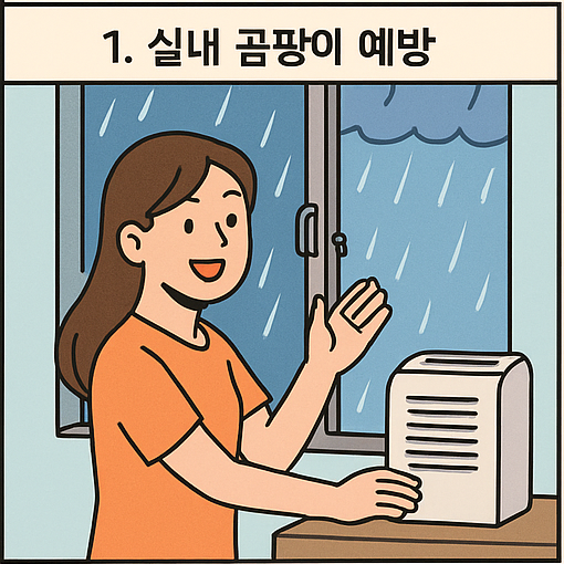  여름 장마철 건강관리 팁 7가지! 곰팡이 부터 식중독까지 예방하는 방법을 알고계신가요? 알려드립니다.