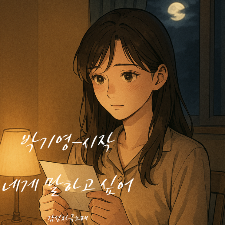  박기영 시작 가사 해석 - 난 네게 말하고 싶어