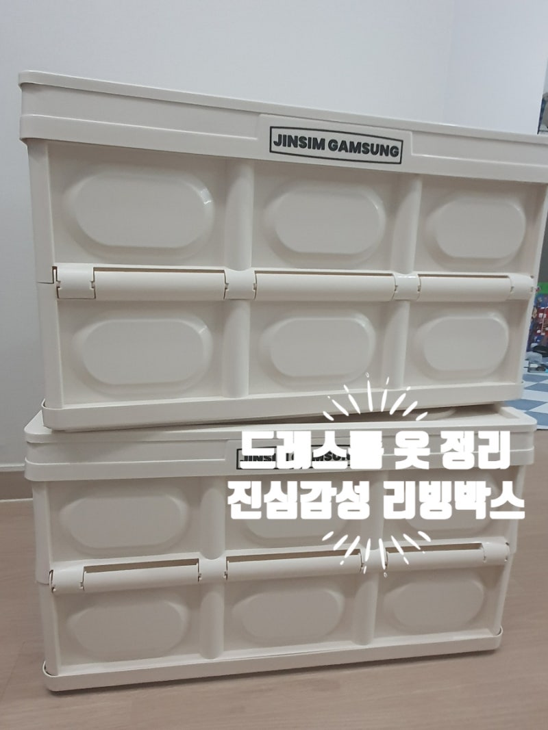드레스룸 계절 옷 수납 정리함 진심 감성 리빙박스 폴딩박스 추천