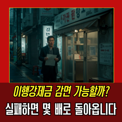  불법건축물이행강제금, 소송 없이 막는 법