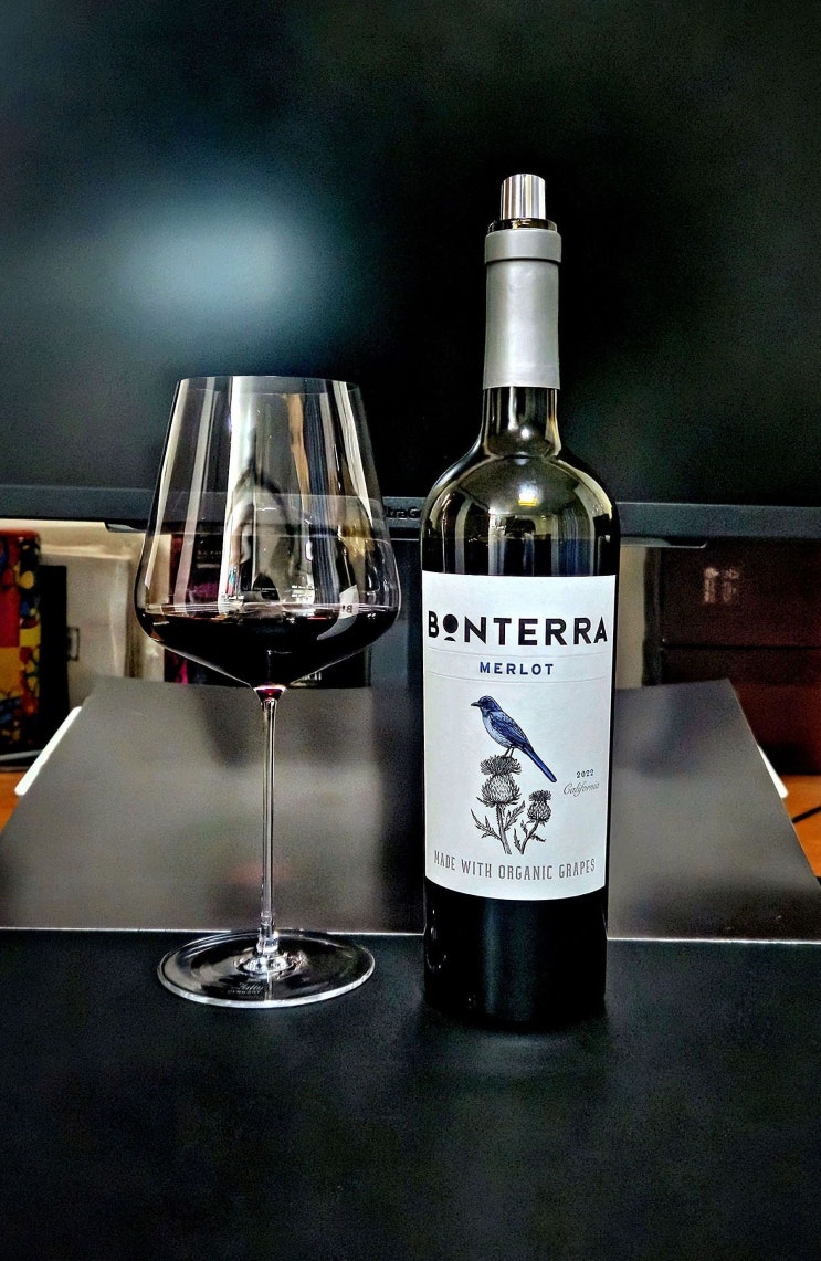  [레드] 본테라 메를로 2022 Bonterra Merlot 2022 미국 캘리포니아 멘도치노 카운티 레드 와인 리뷰