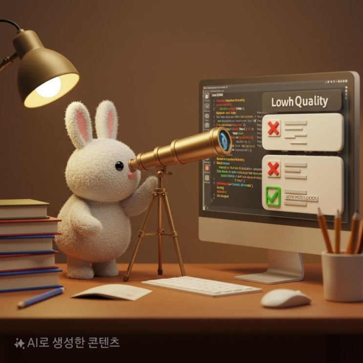  저품질 블로그란? – 알고리즘의 이해와 예방법