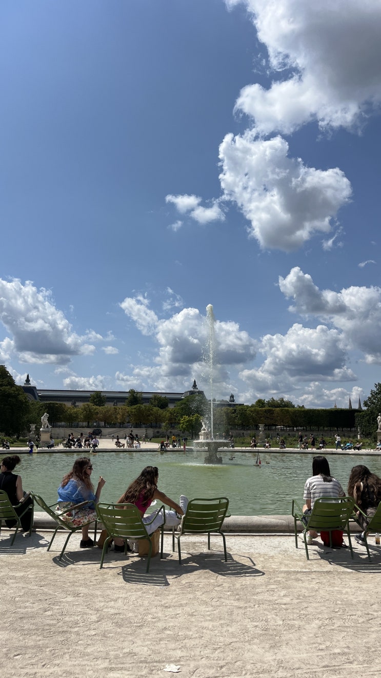  파리 1구 뛸르히 정원 Jardin des Tuileries 핀터레스트 감성 가득. 뮤지엄 패스 개시하기.
