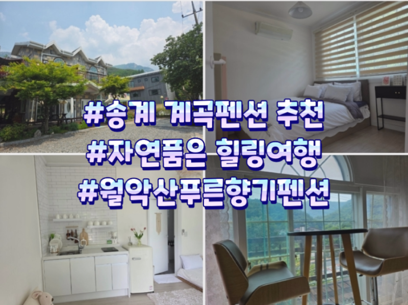 월악산푸른향기펜션