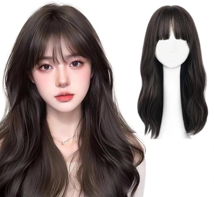  < 긴머리 가발 > 가발이 필요한 경우