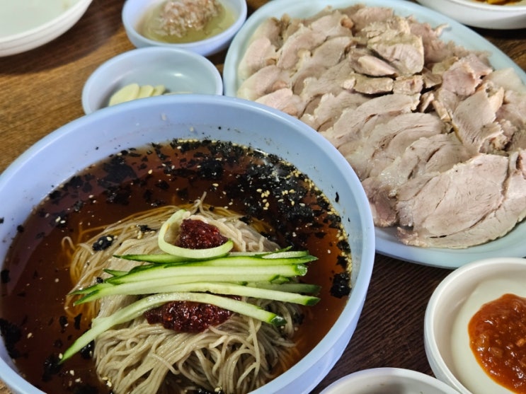 부여노포맛집 "장원막국수" 웨이팅 후기