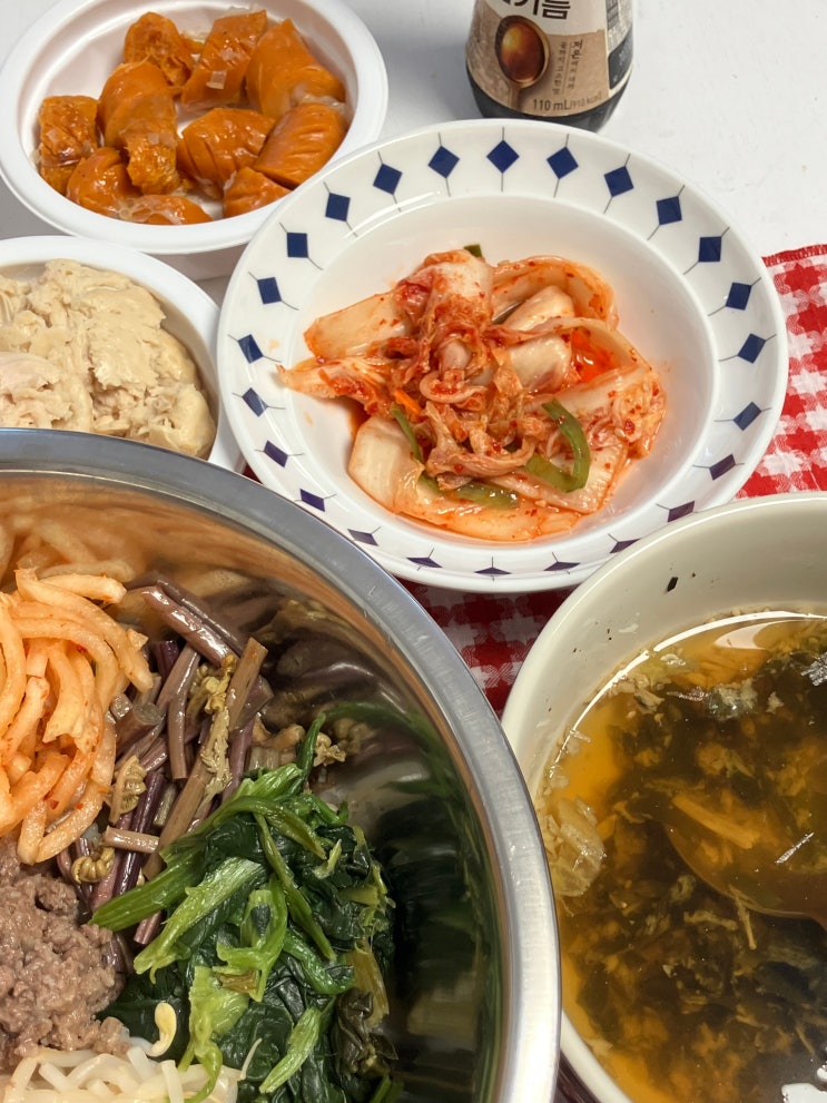  여행용김치 가온반찬 왔어김치 국내산 캔포장 겉절이