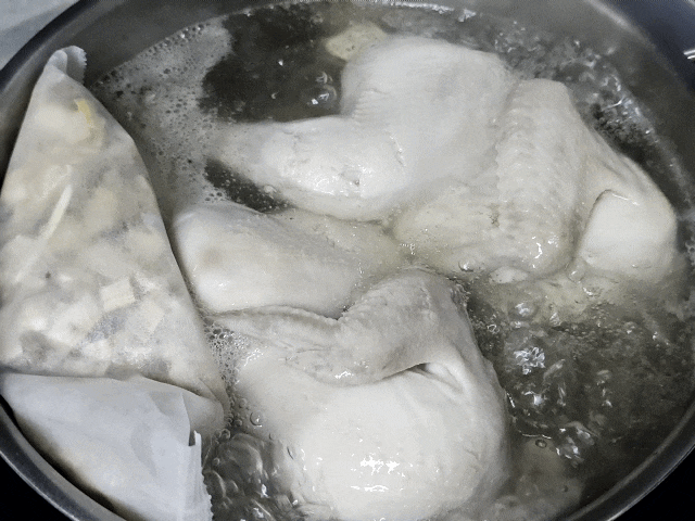  초복 닭백숙 만들기 백숙재료 티백 간편해서 좋아!