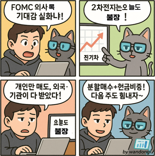   [WD경제소식] 2025.07.18 미국증시·코스피 요약 + 오늘의 테마주 완전정복!