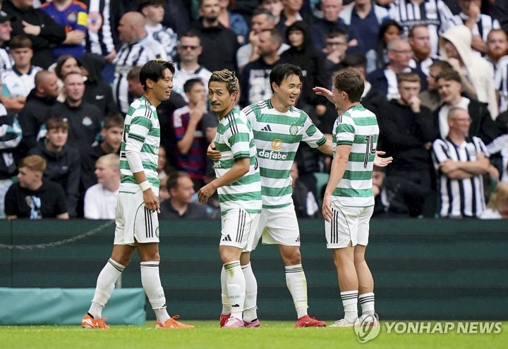 ‘<b>양현준</b> 골 활약’…<b>셀틱</b>·<b>뉴캐슬</b> 격돌한 프리시즌 4-0 완승