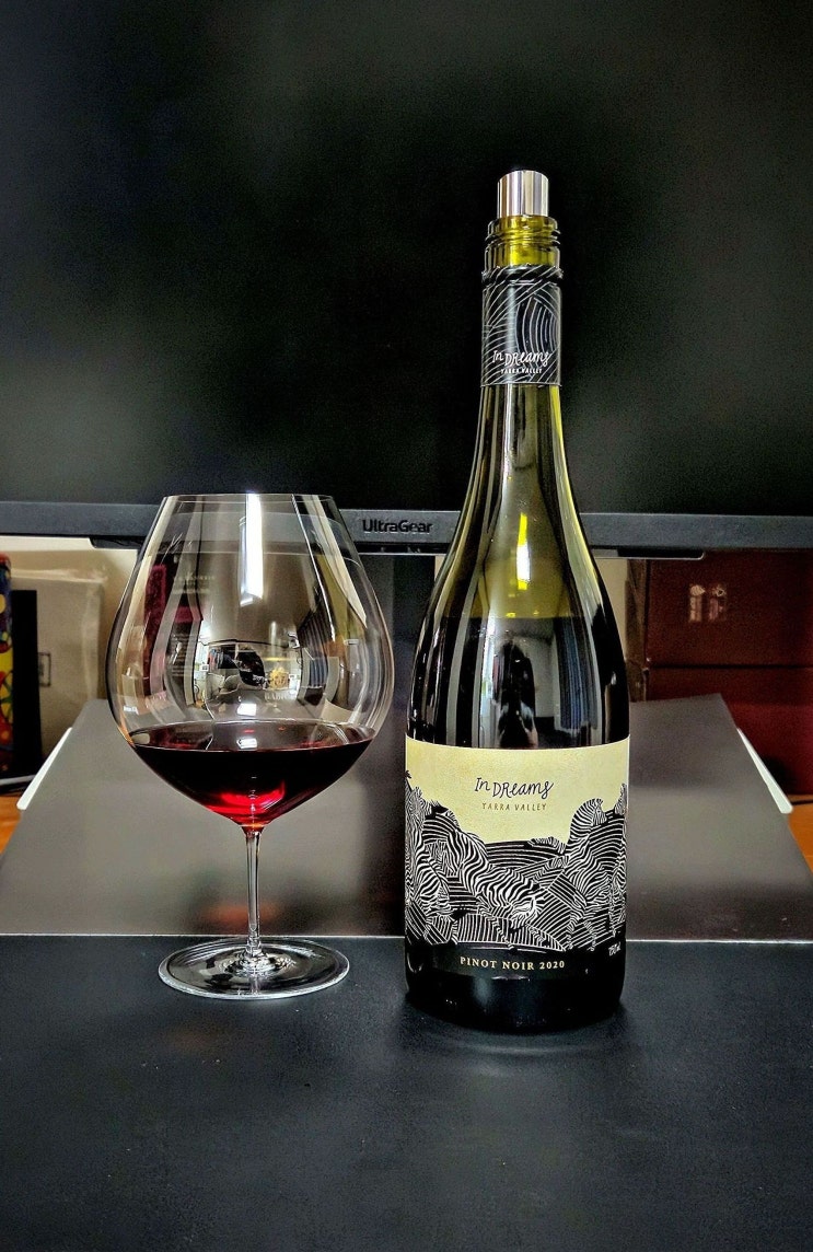  [레드] 인 드림스 피노 누아 2020 In Dreams Pinot Noir 2020 호주 야라밸리 피노누아 레드 와인 리뷰