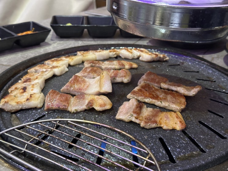  아산 배방 룸이 있어 회식하기 좋은 고기맛집 육백