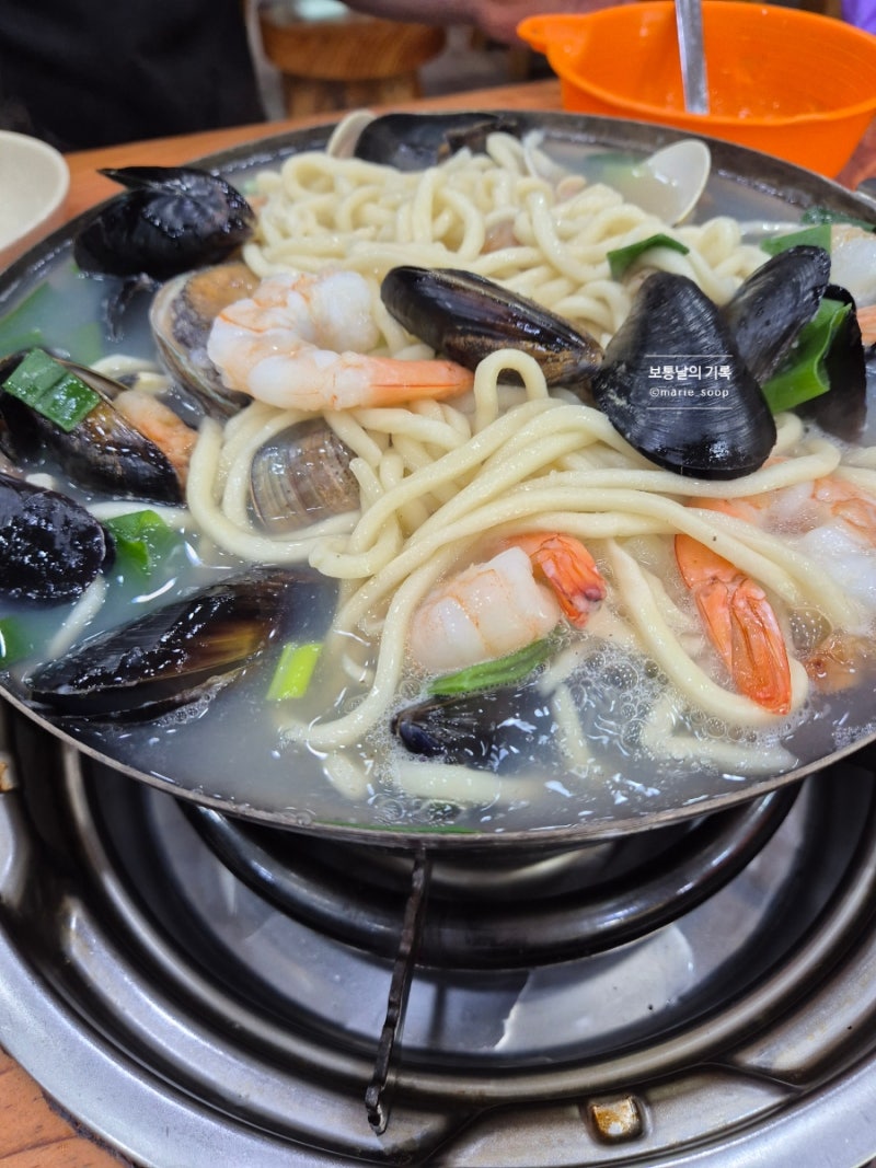 [논산 나들이] 내돈내산, 논산 강경시장 맛집, 강경해물칼국수