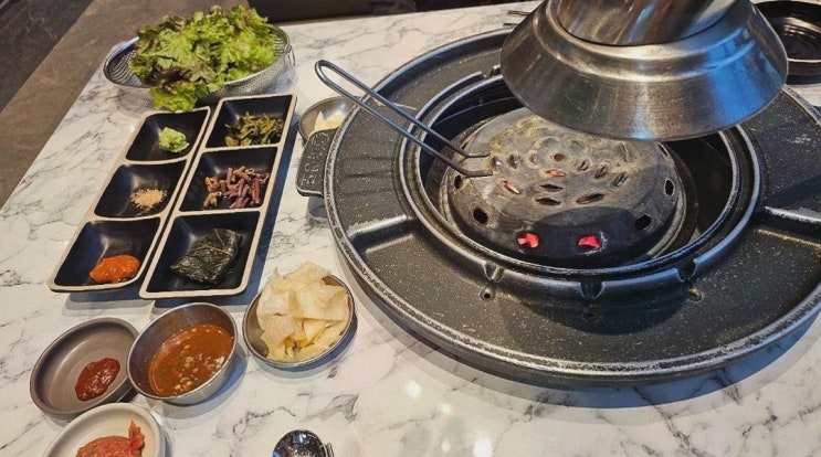  퇴근 후 동료들과 함께 하는 숙성도 중문점 중문흑돼지 회식