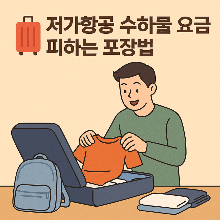  저가항공 수하물 요금 폭탄 피하는 여행 짐싸기 꿀팁 7가지