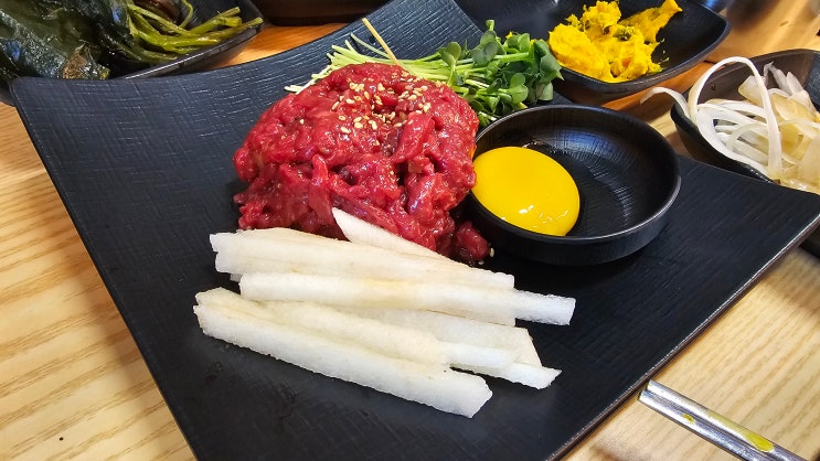  비봉 맛집 안평소갈비살 솔직 후기! 육회부터 냉면까지 다 먹어봤어요.