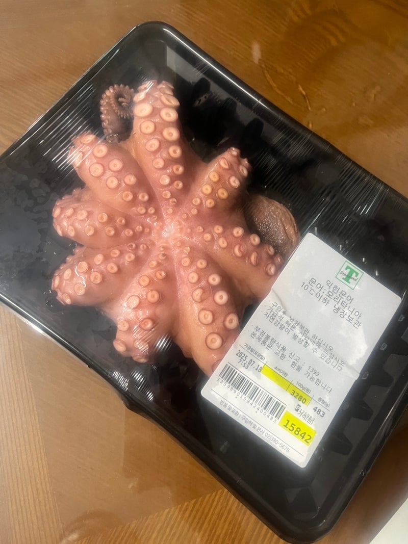 트레이더스장보기 익힌문어 복날에 먹은 후기