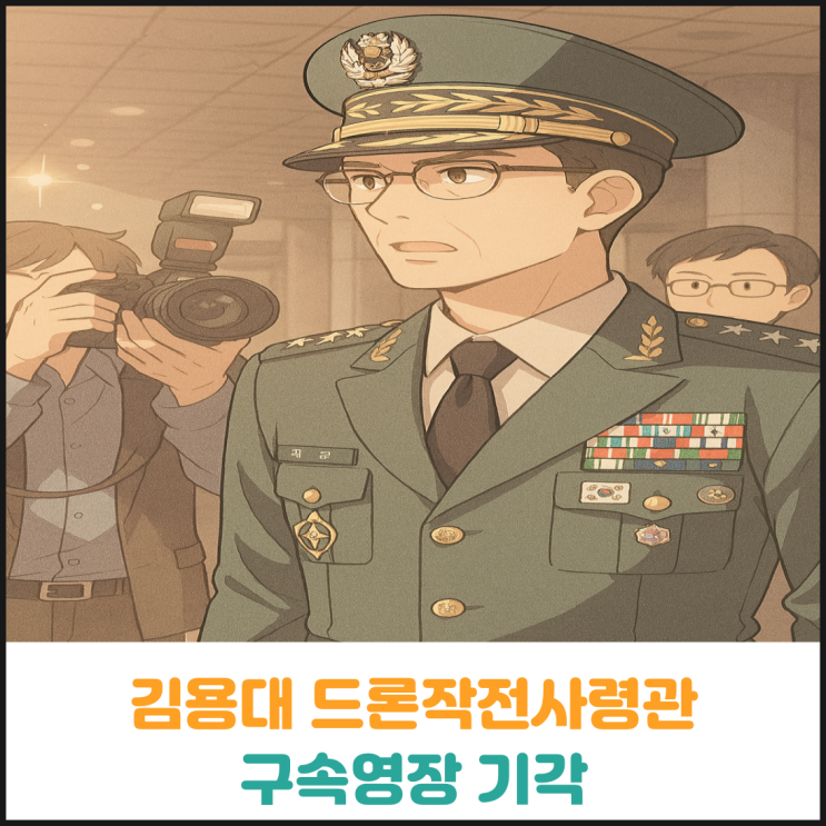  김용대 드론작전사령관 구속영장 기각