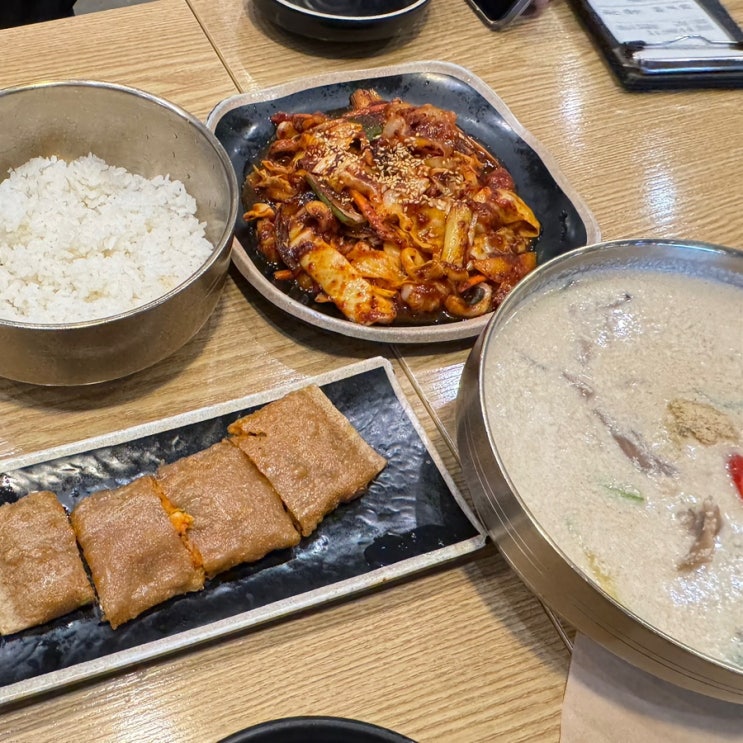  고양 스타필드 메밀들깨수제비정식 후기｜광화문 미진 솔직 리뷰!