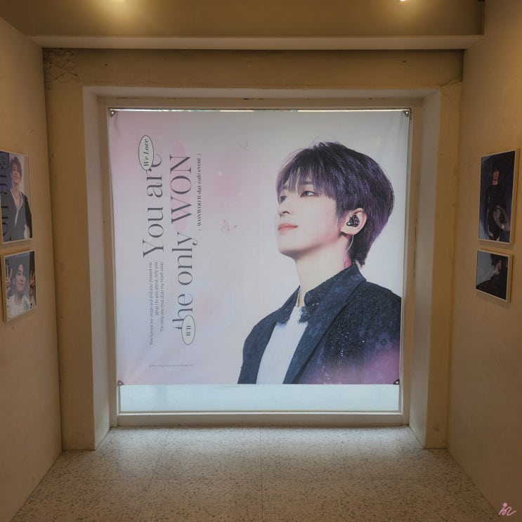  250718 세븐틴 원우 생일 카페 - still blooming in 미닝 더 갤러리 방문 후기