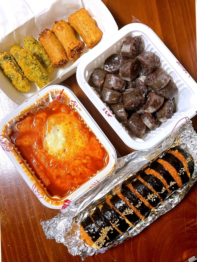  신전떡볶이 메뉴 추천 맵기 순대 1인분 칼로리