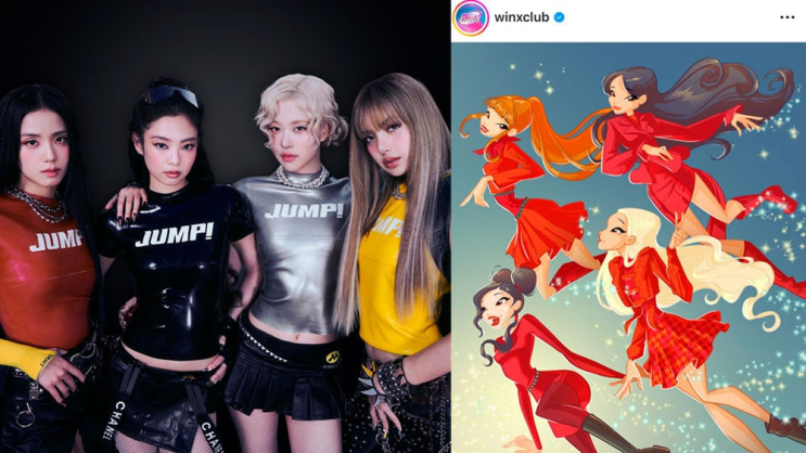 <b>블랙핑크</b> '<b>JUMP</b>' <b>뮤직비디오</b>, '윈스 클럽' 애니메이션 오마주... 