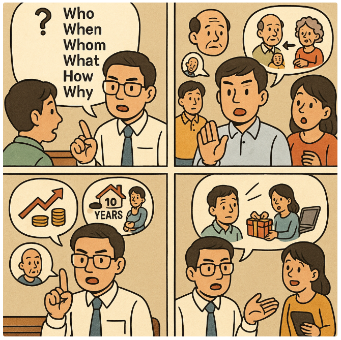  증여 전 반드시 확인해야 할 세금 전략 6가지 핵심 질문