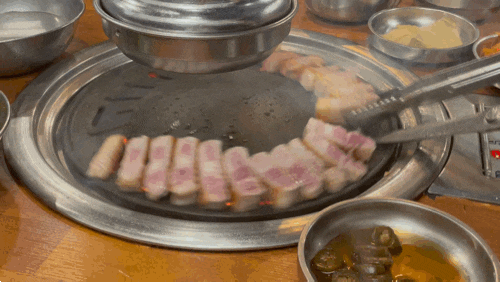  탱글한 삼겹살이 맛있는 가락시장 고기집 [화포식당]