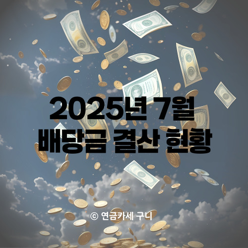  2025년 7월 배당금 결산 현황
