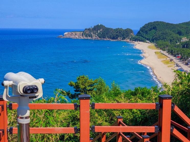  삼척 맹방해변과 덕봉산해안생태탐방로(전망대,바다 둘레길)