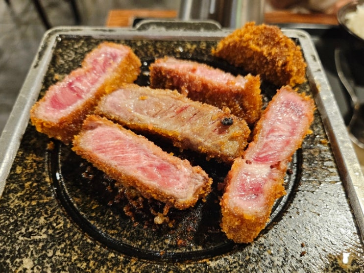  강남 직장인 점심 맛집 후라토식당 | 양재 규카츠