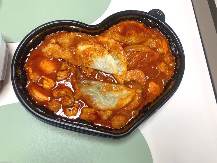  두찜 실비한우곱찜닭 맵기 당면 추가 필수