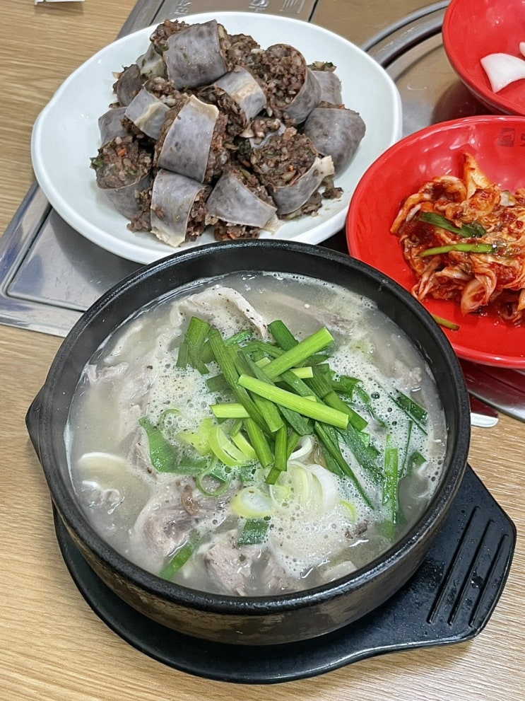  인천 운서역 맛집 맛또아순대국 본점 인생 순대국