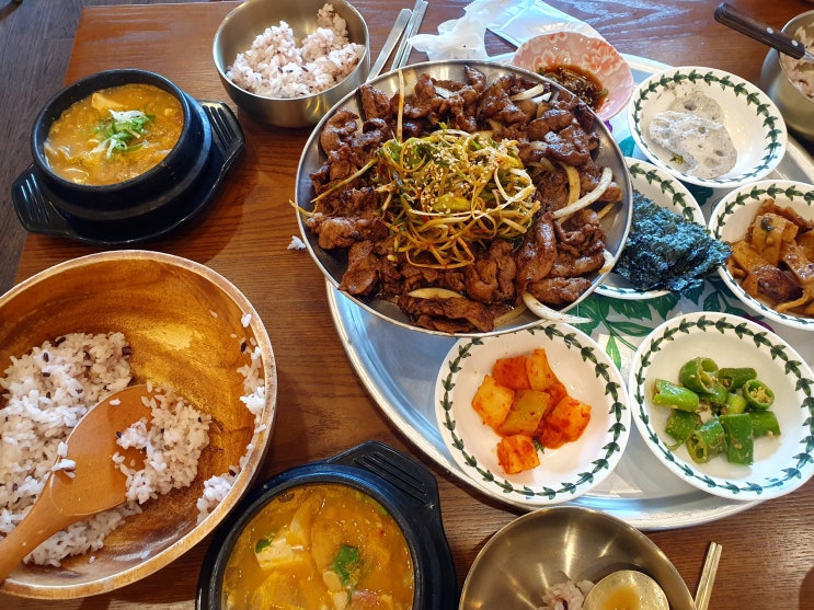  정자역 가성비 맛집 분당 정자동 맛집 할머니의부뚜막 감동