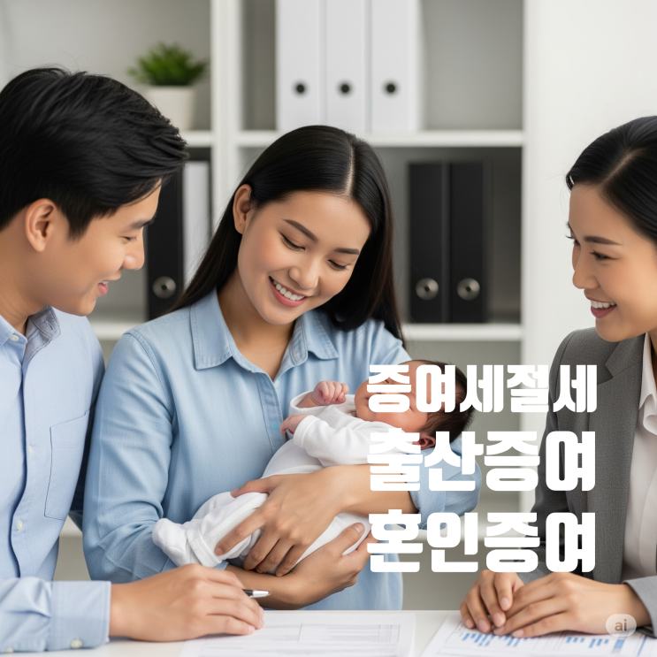  아이가 태어나면 증여 계획부터? 2025 혼인/출산 증여공제 활용! 똑똑한 증여세 절세 전략