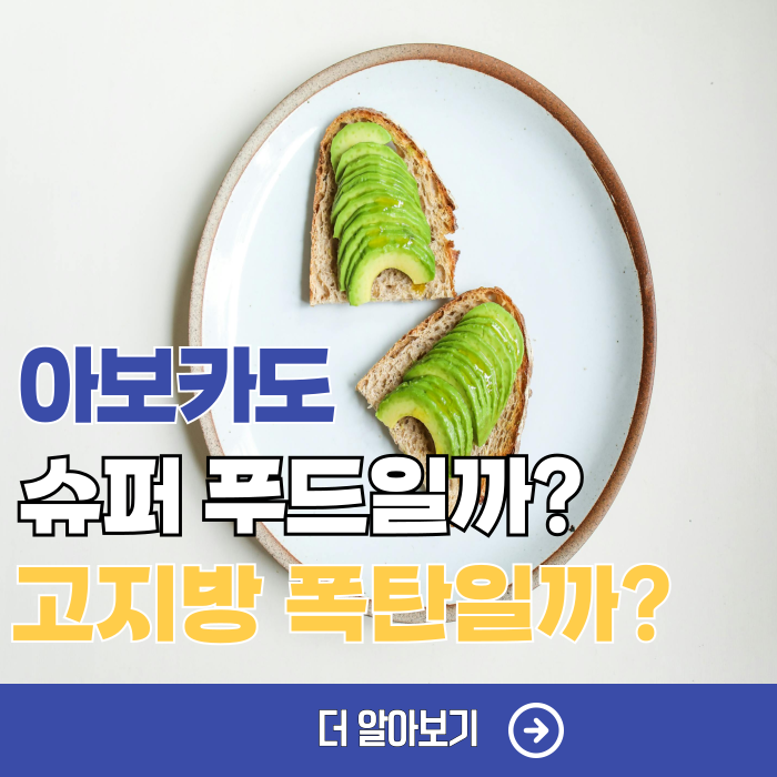 아보카도 오일 캡슐 효능 총정리!