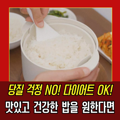  위티미티 로우쿡 저당질밥솥 사용 후, 당뇨, 다이어트에도 완벽!