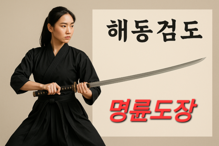  생활체육 검도~ 쉬워요 !!/해동검도 명륜도장