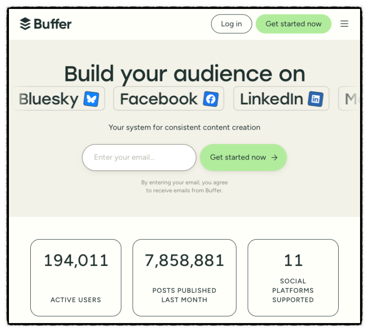  Buffer - 다수개 SNS 관리하다 번아웃 이후 찾은 해결책